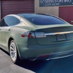 Car-Wrap-Company-Tempe-Arizona-Tesla-Military-Green-